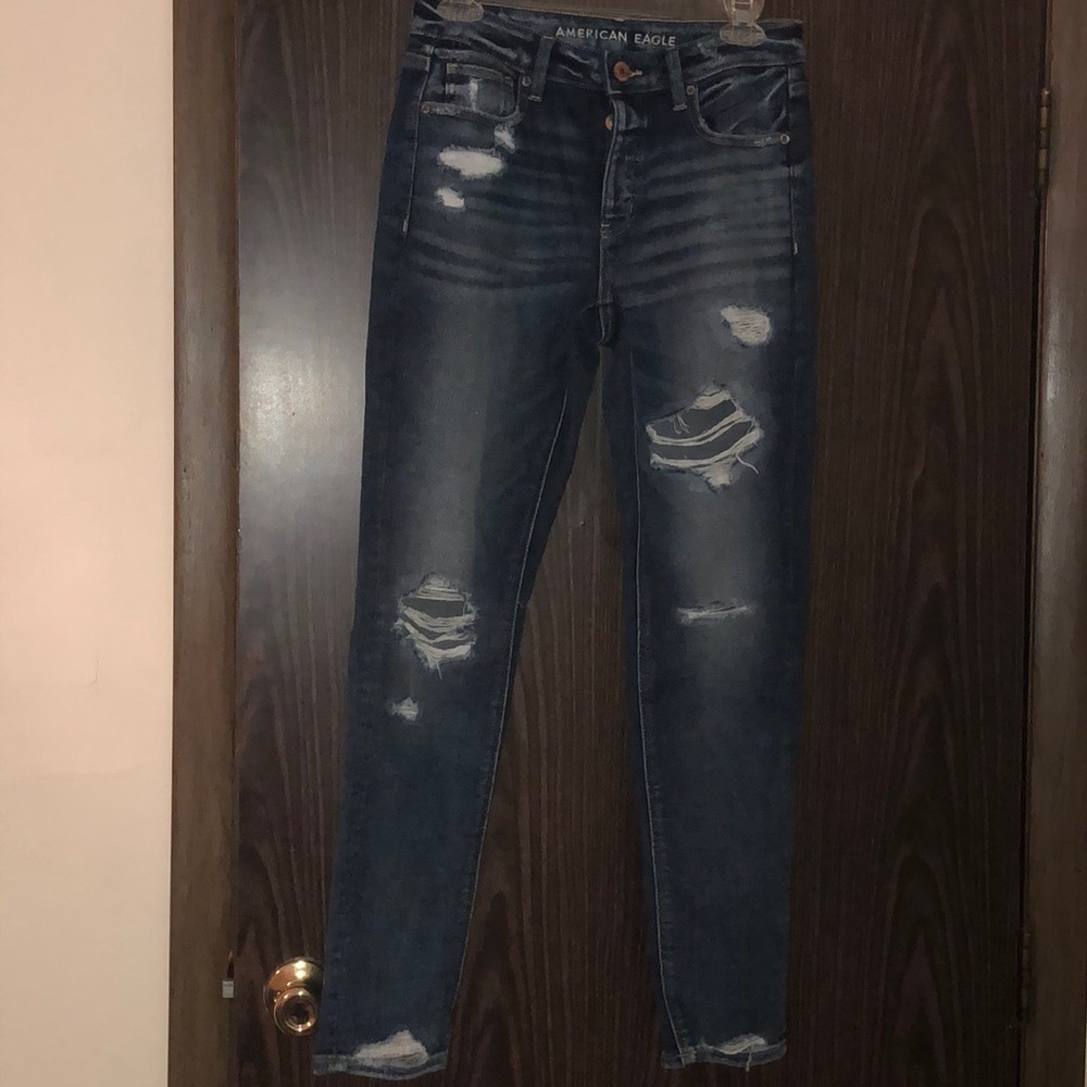 NWOT AE Tomgirl Jeans 0 Regular